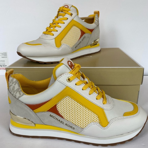 MICHAEL KORS Wilma Trainer Canvas sneaker Size:7.5 - Picture 4 of 12